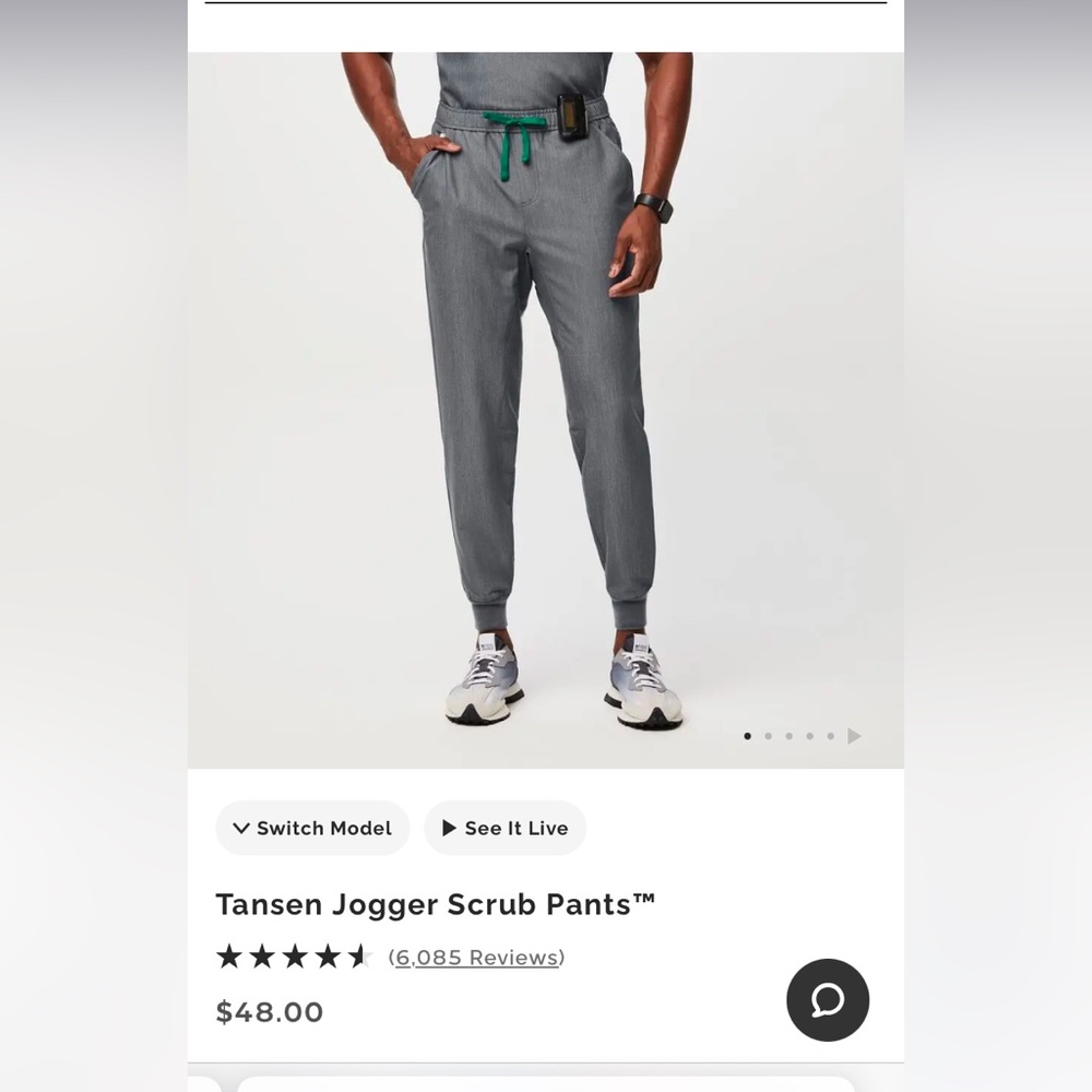 Men’s Figs scrub bottoms
